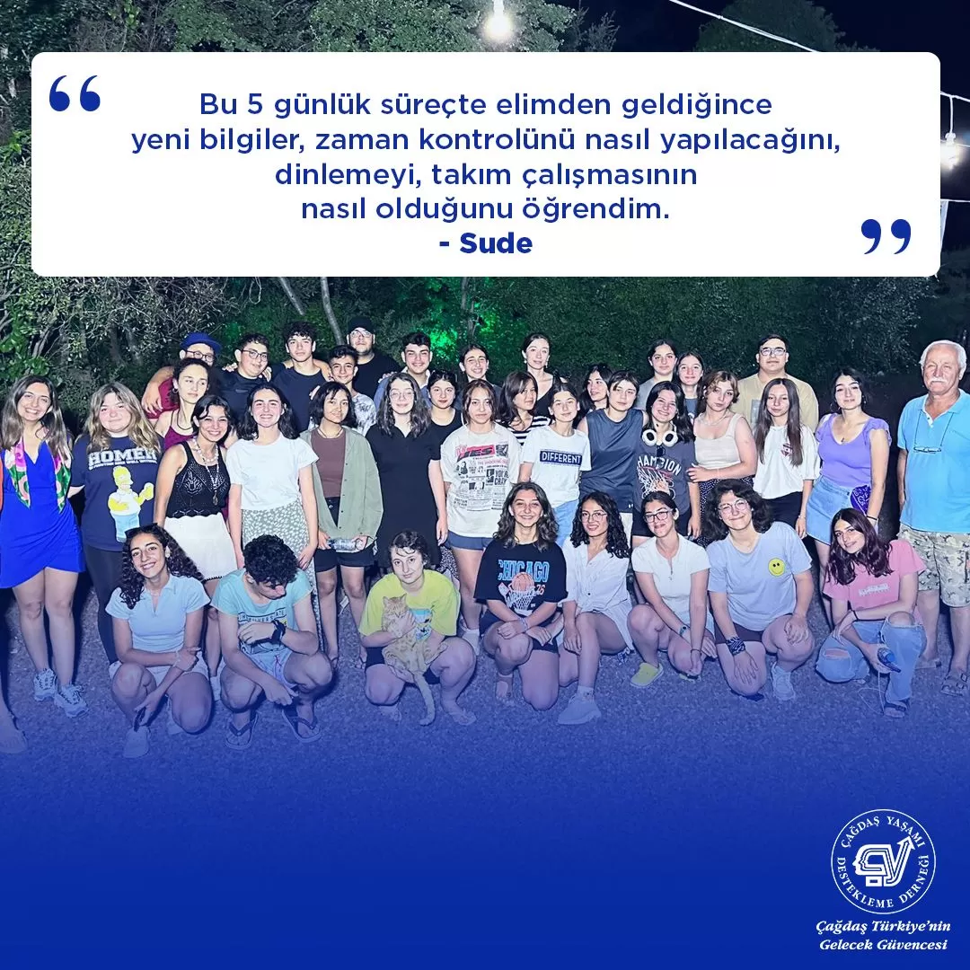 2023 Temmuz 9 Bodrum Karaova Lise Gençlik Kampı